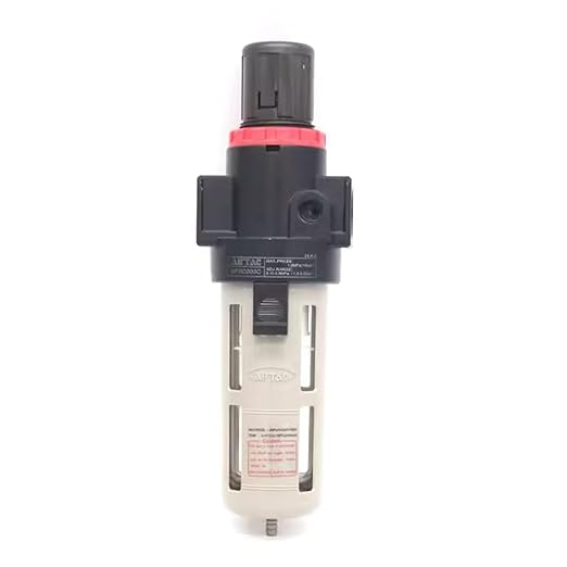 Compressed Air Pressure Filter Regulator Airtac BFR3000-C 3/8'' NPT 0-140 PSI - Image 9