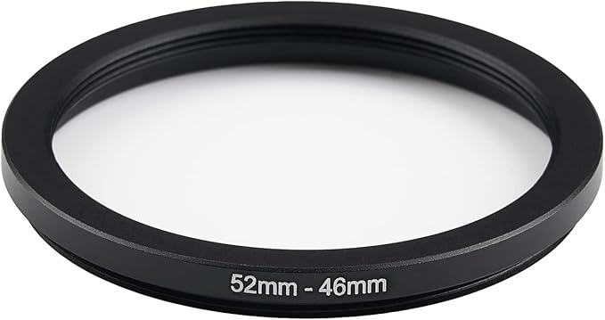 52mm Lens to 46mm Camera Lens Adapter 52mm to 46mm Step Down Ring Adapter Ring - Image 2