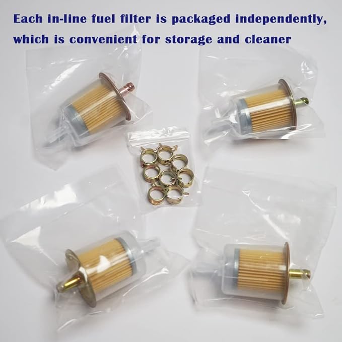 4PCS 5/16" Universal Fuel Filters - Image 5