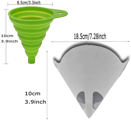 200PCS Paper Paint Strainers - Image 2
