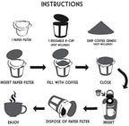 Pro Mael Disposable K Cup Filters, Coffee Filter Paper - Image 9