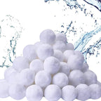 1.5 lbs Pool Filter Balls for Sand Filter, Reusable Pool Sand Filter Balls by Unknown