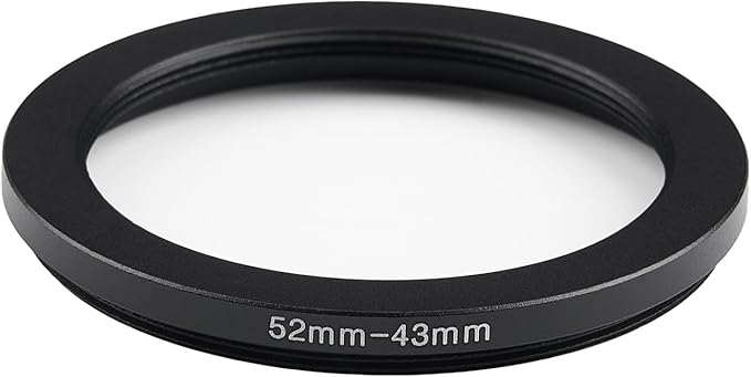 52mm Lens to 37mm Camera Lens Adapter 52mm to 37mm Step Down Ring Adapter Ring - Image 2