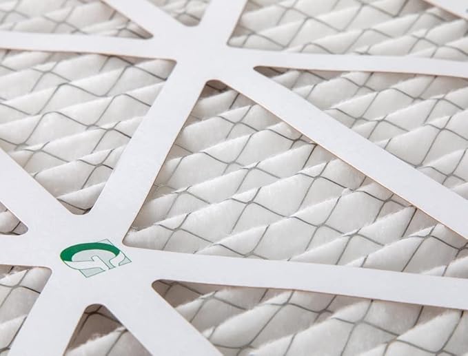 Glasfloss 24x24x4 MERV 10 4" Inch Pleated Air Filters Box of 3. Actual Size: - Image 4