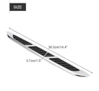 1 Pair Car Hood Vent Air Intake Grille, Car Exterior Hood Side Door Air Flow - Image 2