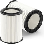 2-pack Wet/dry Vac VF4000 Replacement Filter by Unknown
