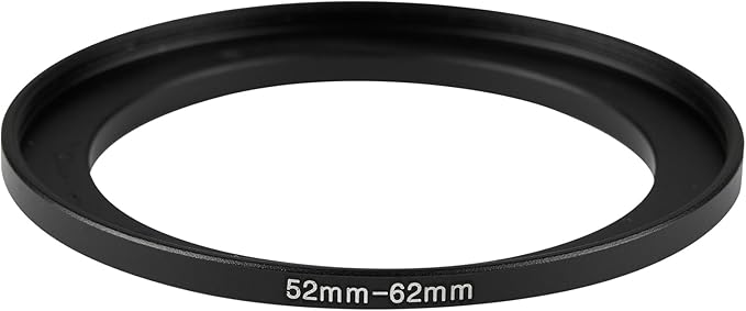 52-62mm Metal Step-Up/Down Ring Adapter Compatible - Image 3