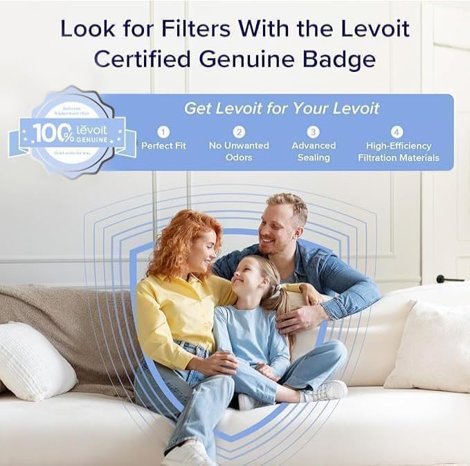 LEVOIT LV-H132 Replacement Filter, Genuine LV-H132-RF Air Purifier Filters - Image 6