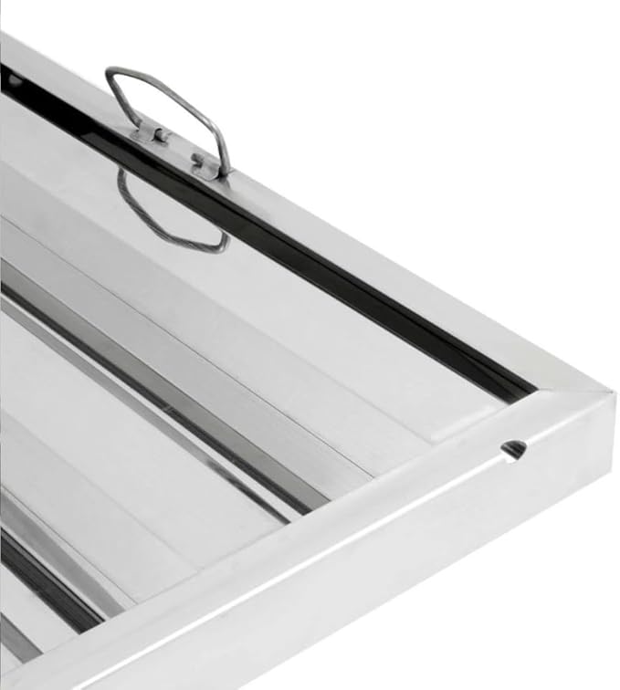Soro Essentials- 20" W x 16" H Stainless Steel Commercial Kitchen Hood Filter - Image 5