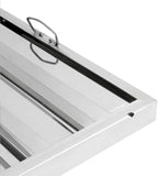 Soro Essentials- 16" W x 20" H Stainless Steel Commercial Kitchen Hood Filter - Image 5