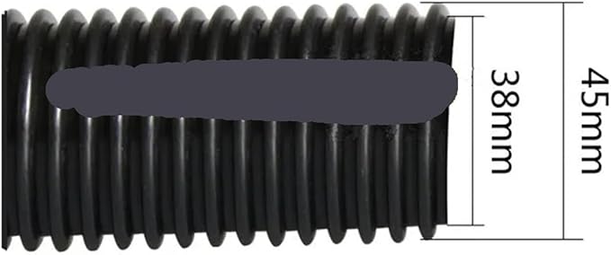 Industrial Vacuum Cleaner Black Pipe EVA Hose Diameter 32mm 35mm 38mm 40mm 45mm - Image 3