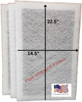 Fast-Shipped-Filters 3 Pack 16x25 Replacement Filter Pads Compatible by Unknown