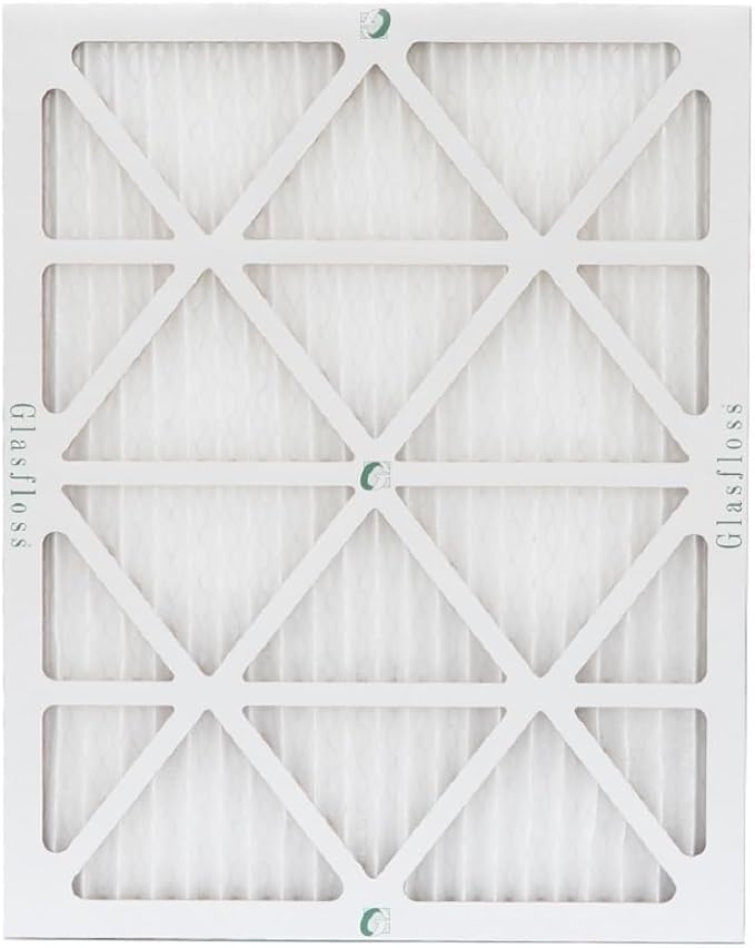 Glasfloss 16-3/8 x 21-1/2 x 1 MERV 10 Pleated Air Filters Box of 6. Replacement - Image 4