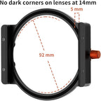 K&F CONCEPT Metal Filter Holder + 8 Filter Adapter Rings - Image 4