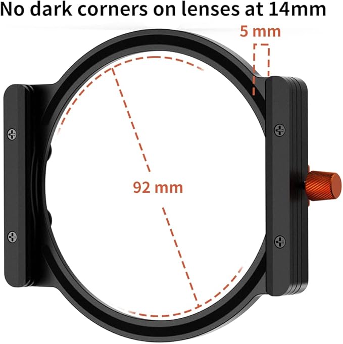 K&F CONCEPT Metal Filter Holder + 8 Filter Adapter Rings - Image 4