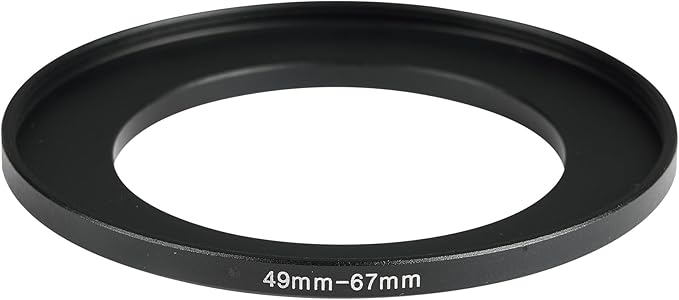 49-67mm Metal Step-Up Ring Adapter Compatible - Image 2