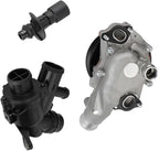 Complete Water Pump Kit with Thermostat Bolts Gaskets - Image 2