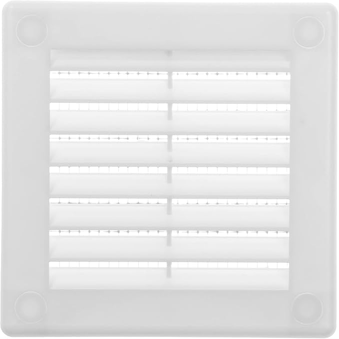 Vent Systems 3" x 3" White Plastic Soffit Vent Cover - Image 6