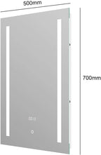 LED Bathroom Mirror with Demister Pad and Touch Switch - Image 6