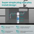 ICEPURE WFC5300A Under Sink Water Filter system, 3 Years or 22000 Gallons Ultra - Image 6