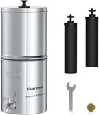 Waterdrop Gravity Water Filter, 2.25G Stainless-Steel System by Waterdrop