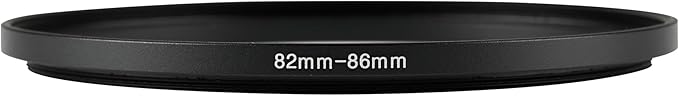 82-86mm Metal Step-Up/Down Ring Adapter Compatible - Image 2
