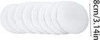 10 Pieces Filter Face Accessories Filter Parts 8 Centimeter Diameter Round - Image 4