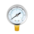 Joywayus Pressure Gauge 0 to 60 PSI Brass 1/4" Male NPT Thread Lower Mount by Joywayus