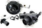 Complete Water Pump Kit with Thermostat Bolts Gaskets - Image 5