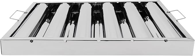 6Pcs 19.5W x 15.5H x 1.78TH Inch Commercial Hood Filters, 430 Stainless Steel 5 - Image 6