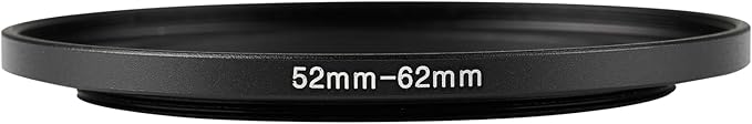 52-62mm Metal Step-Up/Down Ring Adapter Compatible - Image 2
