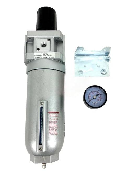 FR926N 3/4" Industrial Pressure Regulator/Particulate Filter Water Trap Manual - Image 2