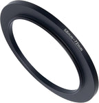 58mm to 72mm Step Up Ring Filter Adapter Black Metal Step up Adapter Rings by Unknown