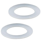 2PCS Kitchen Sink Filter Sealing Ring, Drain Pipe Flat Silicone Gasket by Unknown