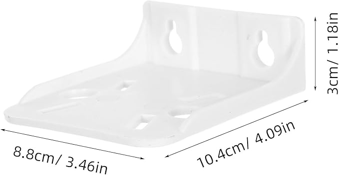 BESTYASH 10 Pcs Wall Mounting Water Filter Brackets Plastic Housing Rack - Image 5
