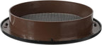Black 6" Inch Round Ventilation Grille - Image 6