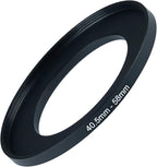 40.5mm to 58mm Step Up Ring Filter Adapter Black Metal Step up Adapter Rings by Unknown