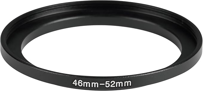 46-52mm Metal Step-Up Ring Adapter Compatible - Image 2