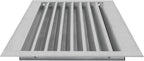 Repa Market 20" x 8" Inch Galvanized Steel Black Soffit Air Vent Cover - Image 6