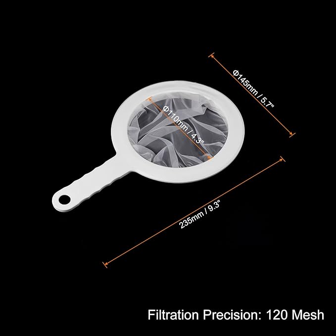 PATIKIL 9"x6" Food Filter Strainer, 120 Mesh Kitchen Mesh Filters Strainers - Image 2