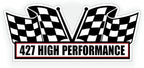 2X Engine Window Air Cleaner Sticker Decal - Image 2