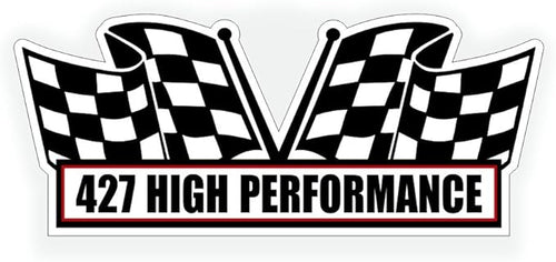 2X Engine Window Air Cleaner Sticker Decal - Image 2