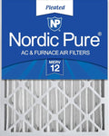 Nordic Pure 20x20x4 Pleated MERV 12 Air Filter 1 Pack by NordicPure