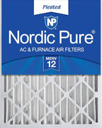 Nordic Pure 20x20x4 Pleated MERV 12 Air Filter 1 Pack by NordicPure