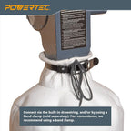 POWERTEC 70334 Dust Filter Bag for Wall Mount Dust Collectors, 1 Micron - Image 3
