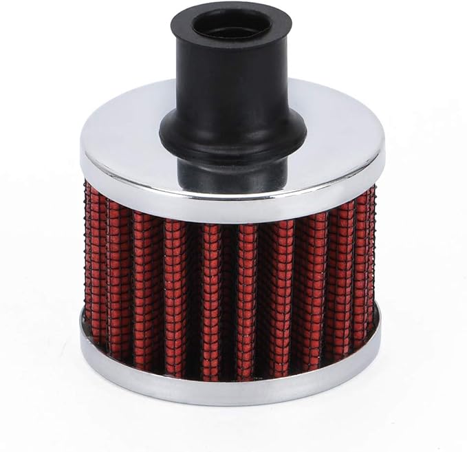 PTNHZ Universal 2 PCS 12mm Auto Cone Mini oil Air Intake Filter Crankcase Vent - Image 3