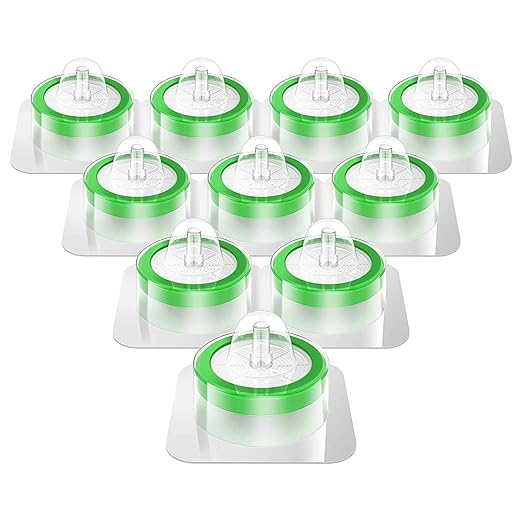 SimPure Sterile Syringe Filter PES 500 Pack, 0.22um Pore Size, 33mm Membrane by SimPure_Water
