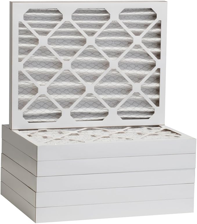 Aerostar 20x25x2 MERV 8, Pleated Air Filter, Box of 6, Made in the USA - Image 3