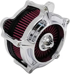 Harley Air Cleaner Turbine Intake Chrome Filter Kit Cnc Cut - Image 4