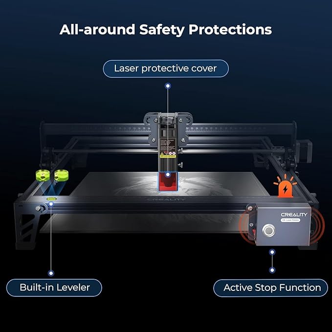 Creality Falcon 10W Laser Engraver, - Image 6